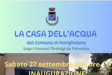 Inaugurazione La Casa dell'Acqua
