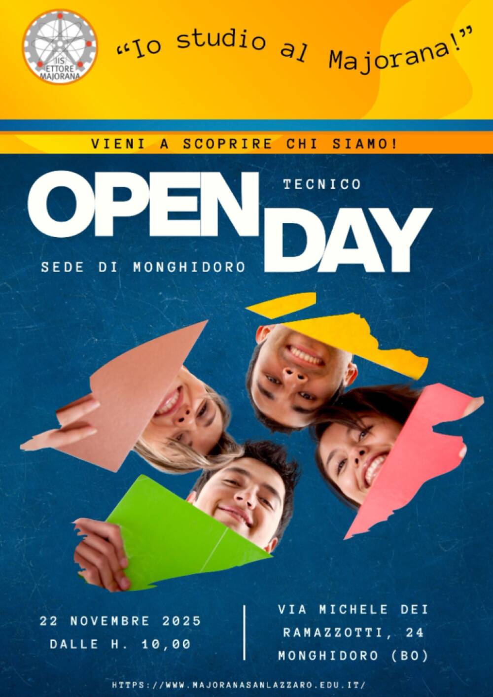 Giornata informativa presso l'Istituto Ettore Majorana di Monghidoro