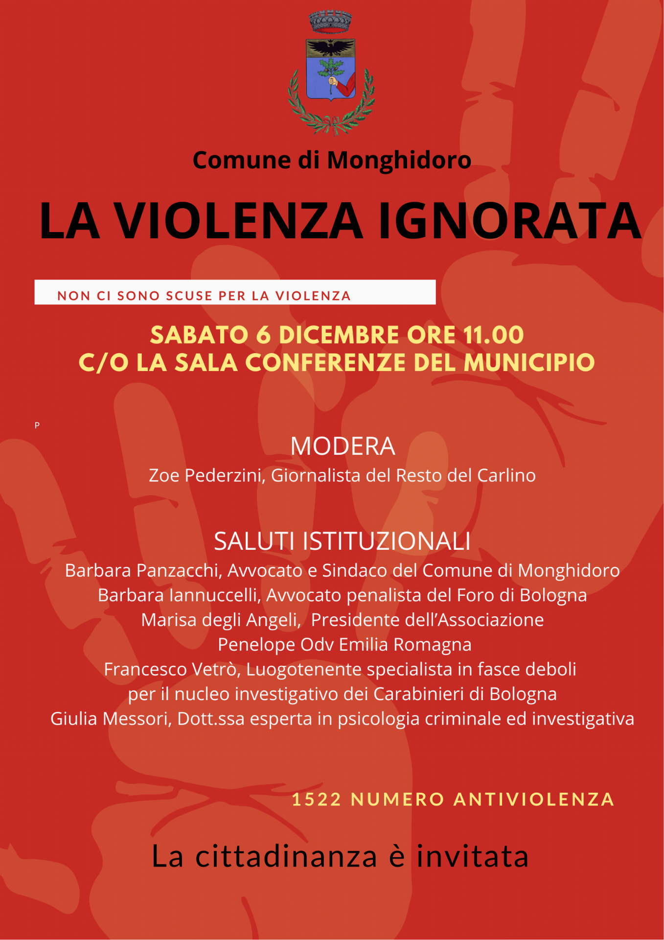 Incontro con esperti e associazioni territoriali che operano per contrastare la violenza sulle donne