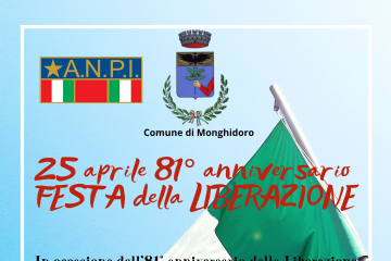 25 aprile 81° anniversario Festa della Liberazione