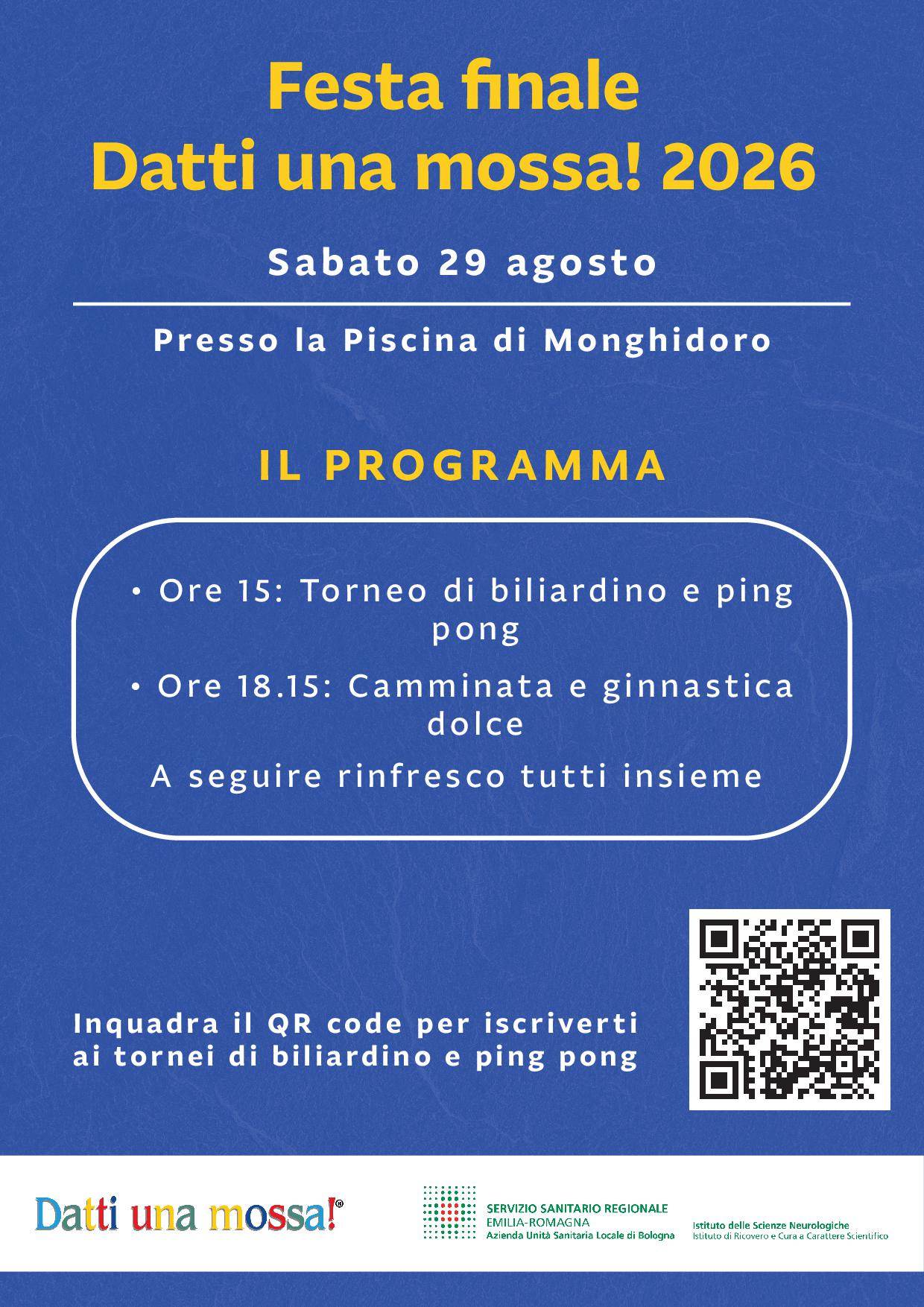 Festa finale- Datti una mossa! 2026