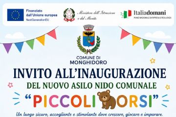 Inaugurazione Nuovo Asilo Nido Comunale "Piccoli Orsi"